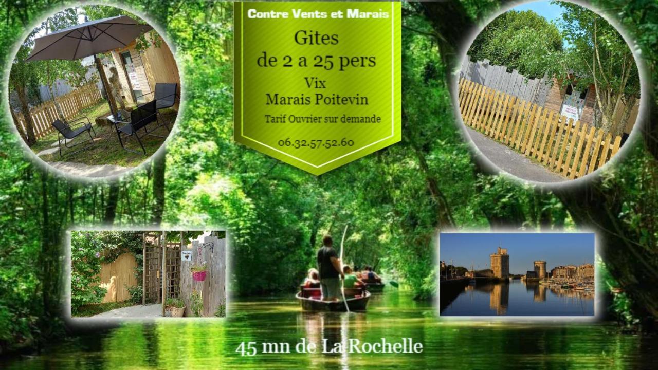 Contre Vents Et Marais Villa Vix  Ngoại thất bức ảnh